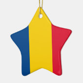 Ornement En Céramique La Roumanie (Gauche)