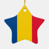 Ornement En Céramique La Roumanie (Dos)