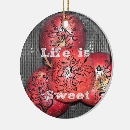 Ornement En Céramique La vie est douce (Gauche)