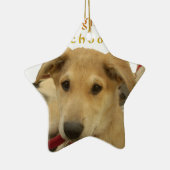 Ornement En Céramique "La vie est l'école la plus difficile" (Droite)