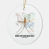 Ornement En Céramique La vie vous branche-t-elle juste sur table (Gauche)