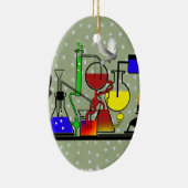 ORNEMENT EN CÉRAMIQUE LAB WARE - LABORATOIRE GLASSWARE MAD SCIENTIFIQUE (Droite)