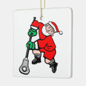 Ornement En Céramique Lacrosse Collectif (Gauche)