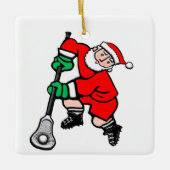 Ornement En Céramique Lacrosse Collectif (Devant)