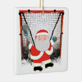 Ornement En Céramique Lacrosse Player Collectif (Droite)