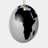 Ornement En Céramique L'Afrique (Droite)