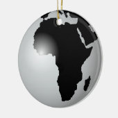 Ornement En Céramique L'Afrique (Gauche)