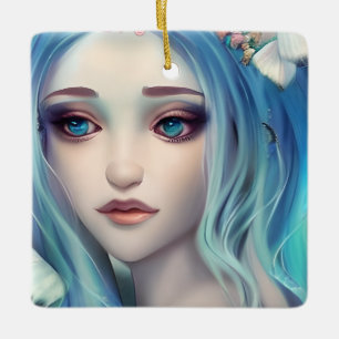 Ornement En Céramique Laissez vos rêves être vos ailes Citation