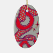 Ornement En Céramique L'amour dans le style années 1960 (Droite)