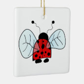 Ornement En Céramique Lampe de table Ladybug (Droite)