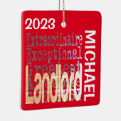 Ornement En Céramique Landlord Extraordinaire CUSTOM (Droite)