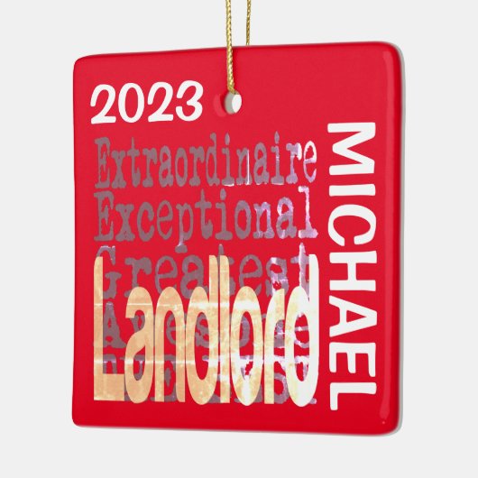 Ornement En Céramique Landlord Extraordinaire CUSTOM (Gauche)