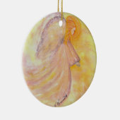 Ornement En Céramique L'ange de Jeanne (Droite)