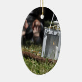 Ornement En Céramique Lanterne lumineuse (Droite)