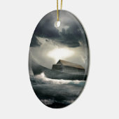 Ornement En Céramique L'arche de Noé (Gauche)