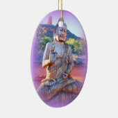 Ornement En Céramique lavande aura buddha (Droite)