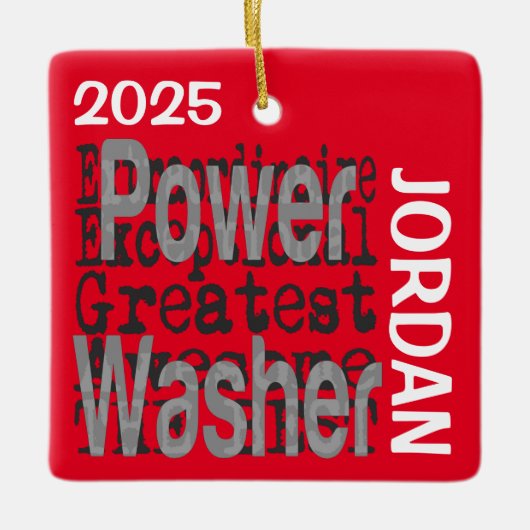 Ornement En Céramique Lave-linge Extraordinaire (Devant)