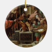 Ornement En Céramique L'aveuglement d'Elymas (bande dessinée pour le (Dos)