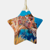 Ornement En Céramique ldp VERNAZZA - Cinque Terre - (Droite)
