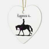 Ornement En Céramique Le bonheur est… (Gauche)