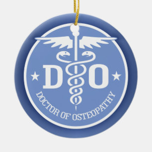 Ornement En Céramique Le caducée FONT 2