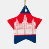 Ornement En Céramique Le Cambodge (Droite)