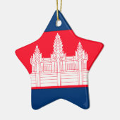 Ornement En Céramique Le Cambodge (Gauche)