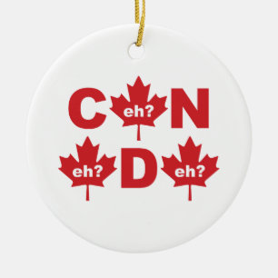Ornement En Céramique Le Canada