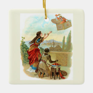 Ornement En Céramique Le Coffre Volant 