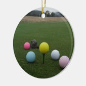 Ornement En Céramique Le golf de Pâques (Gauche)