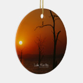 Ornement En Céramique Le lac Kariba (Droite)