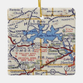 Ornement En Céramique Le lac Ouachita (Devant)