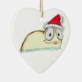 Ornement En Céramique Le lingot de Noël (Droite)