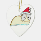 Ornement En Céramique Le lingot de Noël (Gauche)