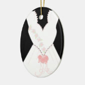 Ornement En Céramique Le Mariage nuptial (Gauche)