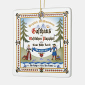 Ornement en céramique ~ Le panneau de la loge (Gauche)