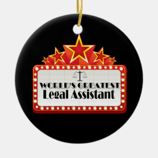 Ornement En Céramique Le plus grand assistant juridique du monde