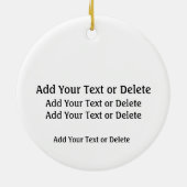 Ornement En Céramique Le pont (Dos)