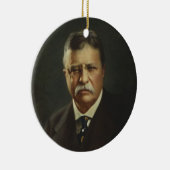 Ornement En Céramique Le Président Theodore Roosevelt par la (Droite)