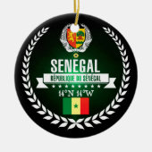 Ornement En Céramique Le Sénégal (Devant)