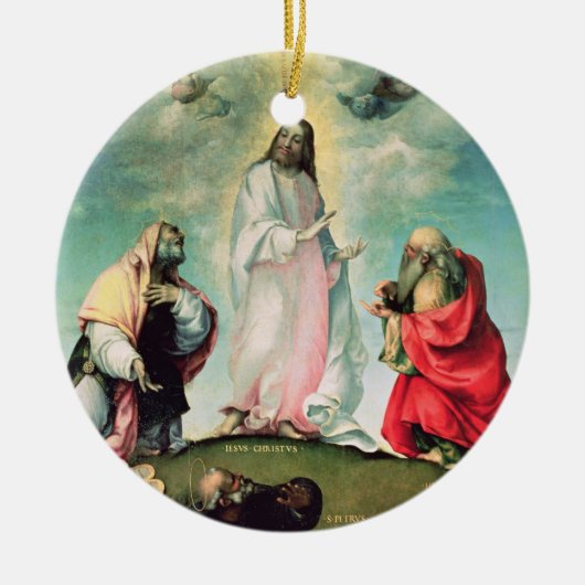 Ornement En Céramique Le Transfiguration du Christ, c.1510-12 (huile sur (Devant)