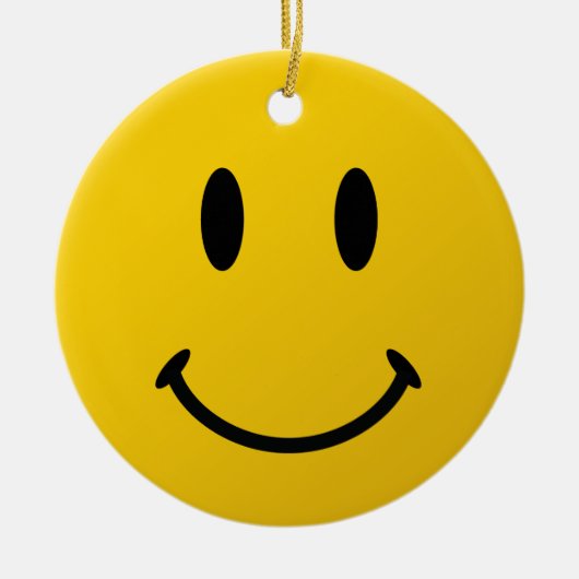 Ornement En Céramique Le visage original (Devant)