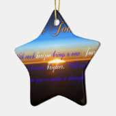 Ornement En Céramique Le voyage (Gauche)