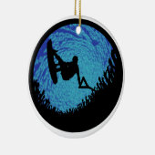 ORNEMENT EN CÉRAMIQUE LE WAKEBOARDING UN (Droite)