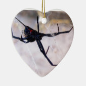 Ornement En Céramique Le Web de la veuve (Droite)