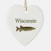 Ornement En Céramique Le Wisconsin musqué (Droite)