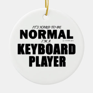 Ornement En Céramique Lecteur Clavier Normal