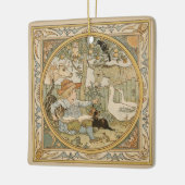 Ornement En Céramique Lecture amusante (Gauche)