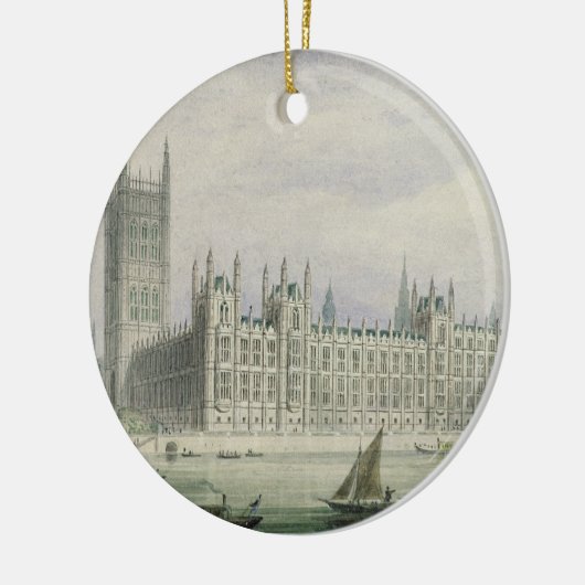 Ornement En Céramique Les Chambres du Parlement (graphite, stylo et (Gauche)