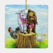 Ornement En Céramique Les critères de Laurie (Dos)